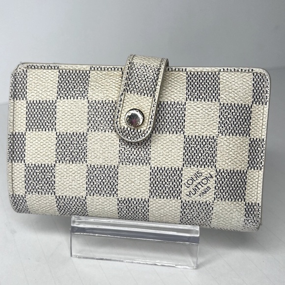 🩶LOUIS VUITTON Damier Azur Portefeuille Viennois Bifold Wallet | PRELOVED🩶 - Picture 2 of 14